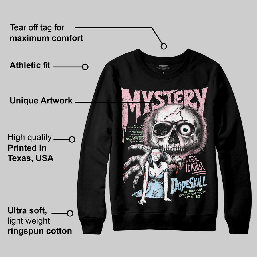 Medium Soft Pink 4s DopeSkill Sweatshirt Mystery Ghostly Grasp Graphic