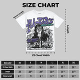Grape 5s Oversize Print 'No Money No Lust' DopeSkill Graphic T-shirt