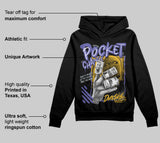 Lakers 4s DopeSkill Hoodie Sweatshirt Pocket Change Graphic