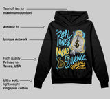 Gamma 11s DopeSkill Hoodie Sweatshirt Real Ones Move In Silence Graphic
