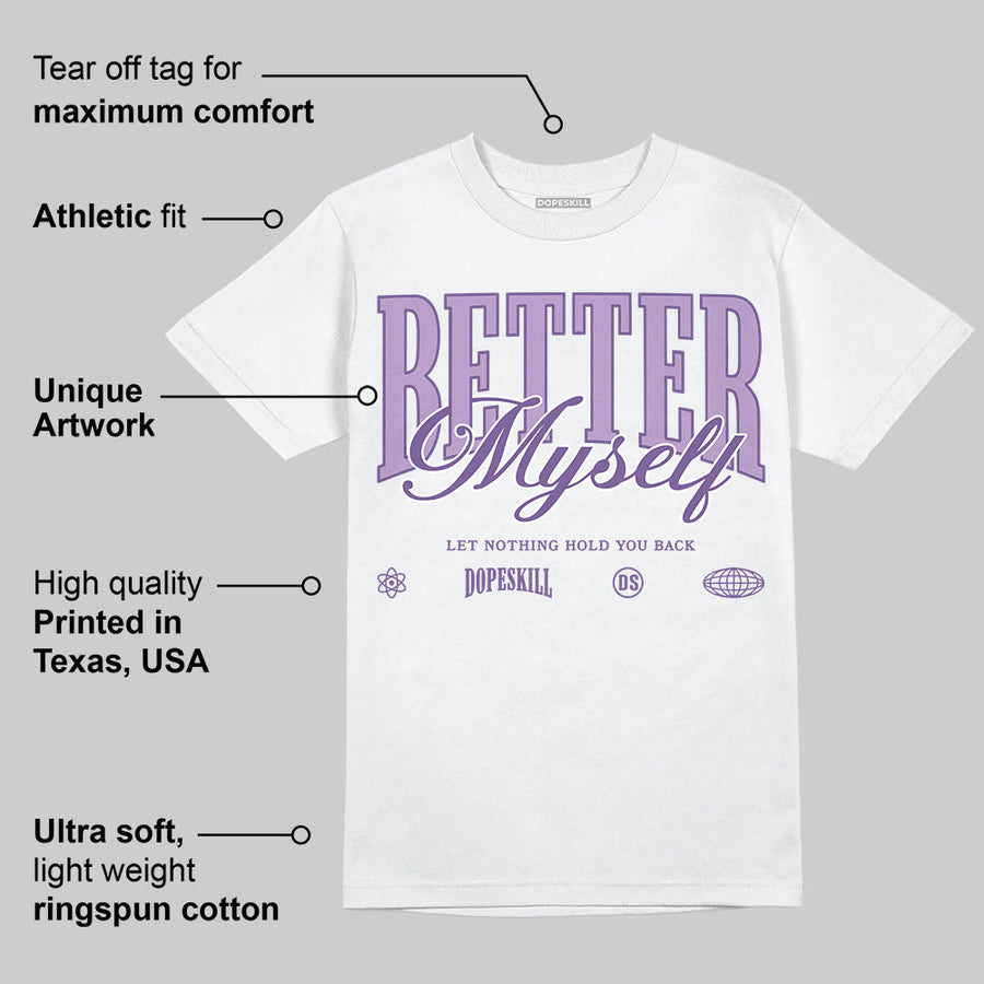 Hydrangeas 10s DopeSkill T-Shirt Better Myself Graphic