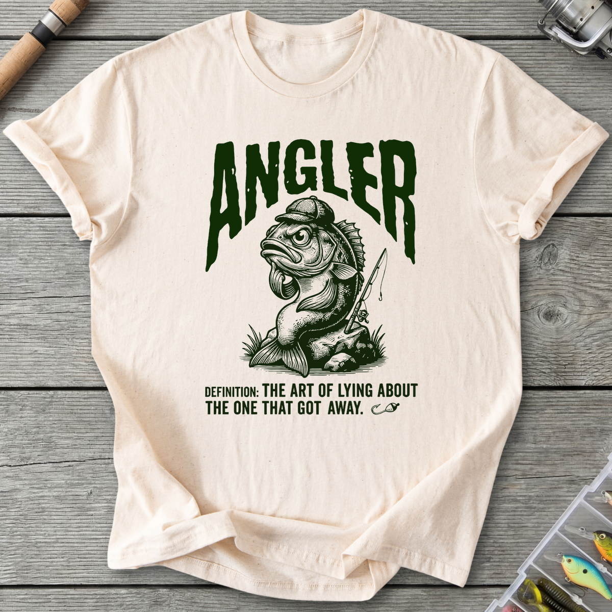 Angler The Art Of Lying T-Shirt