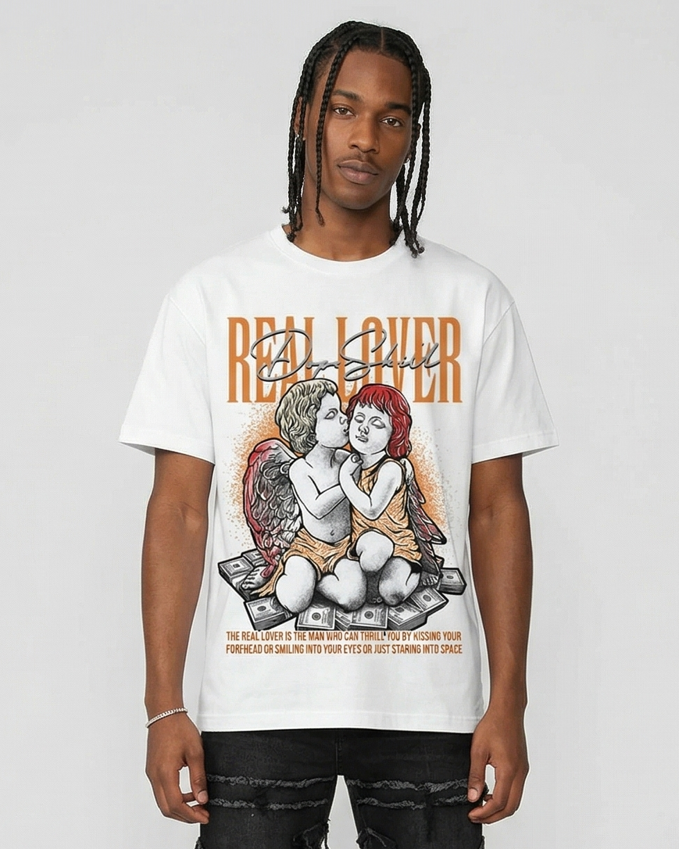 'Orange Citrus' 3s DopeSkill T-Shirt Real Lover Graphic