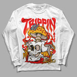 Red Collection DopeSkill Long Sleeve T-Shirt Trippin Graphic
