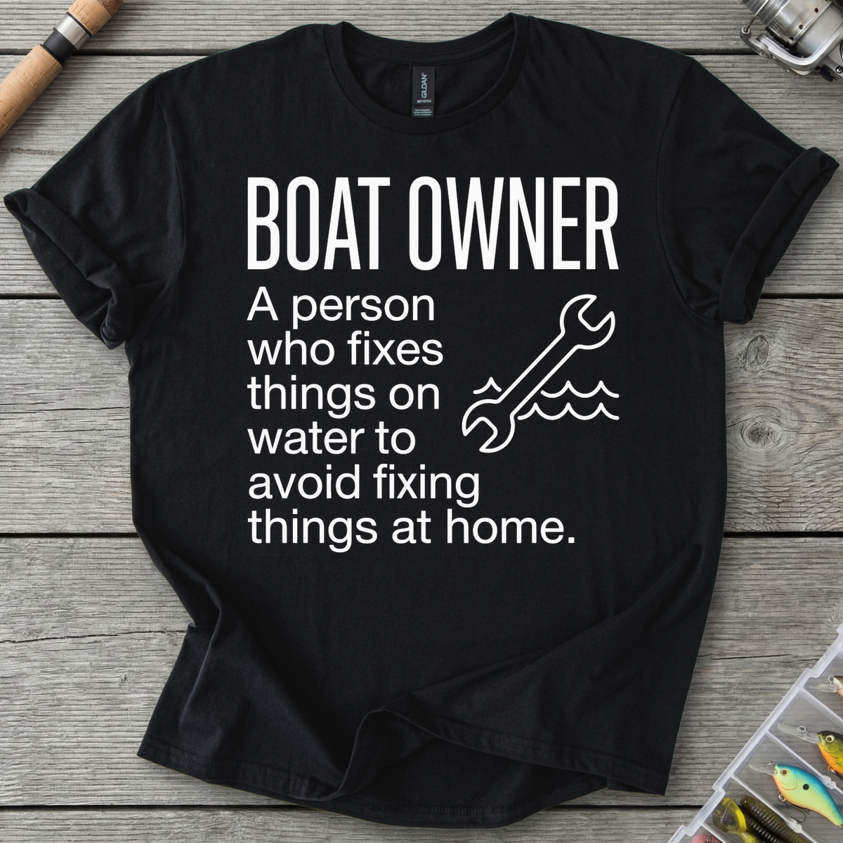 Boat Owner Humor Graphic T-Shirt