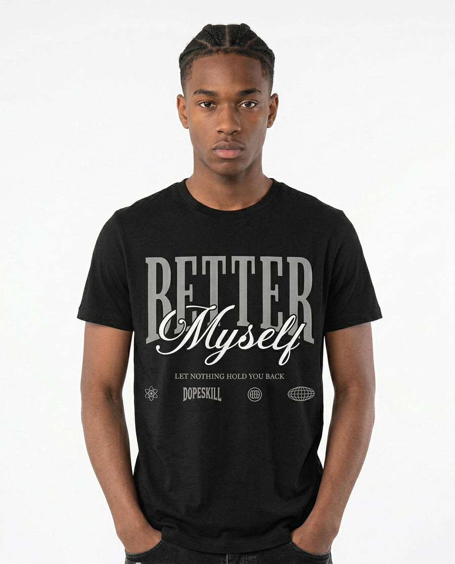 “Cap And Gown” 6s DopeSkill T-Shirt Better Myself Graphic