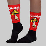 Red Collection DopeSkill Sublimated Socks Stay High Graphic
