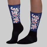 Rare Air 11s DopeSkill Sublimated Sock Hustle Graphic