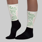 'Spring Is In The Air' 3s DopeSkill Sublimated Sock Hustle Graphic