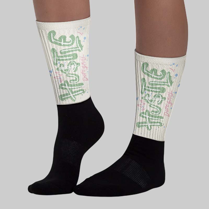 'Spring Is In The Air' 3s DopeSkill Sublimated Sock Hustle Graphic