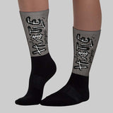 Cave Stone 4s DopeSkill Sublimated Sock Hustle Graphic