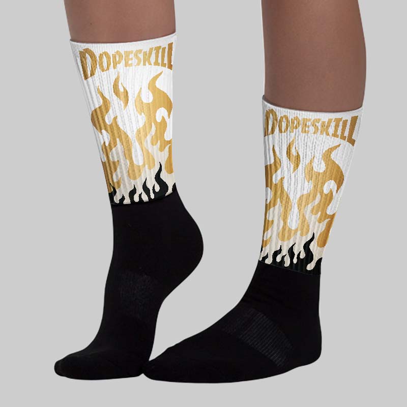“Mother’s Day” 11s DopeSkill Sublimated Socks FIRE Graphic