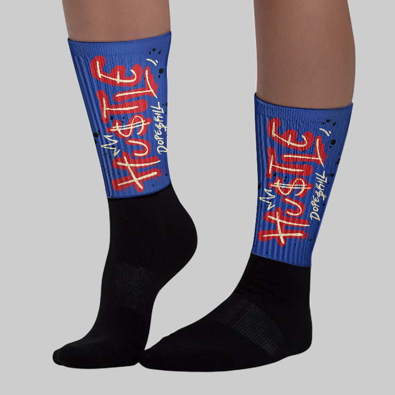 Rare Air 4s DopeSkill Sublimated Sock Hustle Graphic