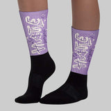 Hydrangeas 10s DopeSkill Sublimated Sock Hustle Graphic
