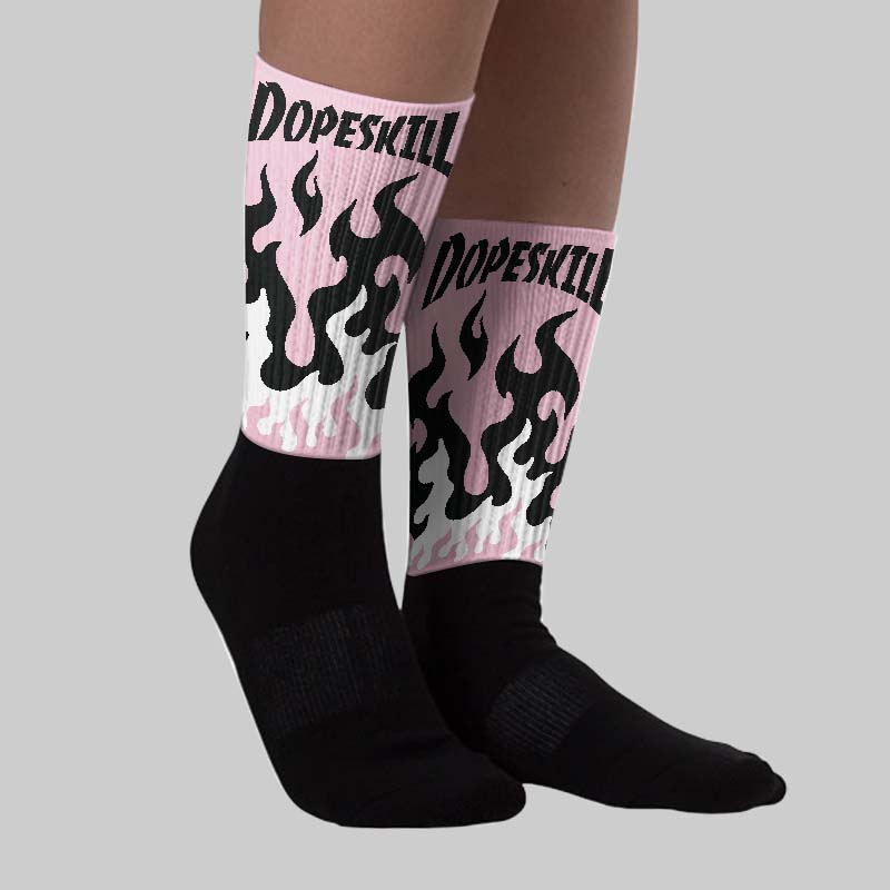 35th Anniversary 5s DopeSkill Sublimated Sock FIRE Graphic