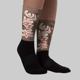 World’s Best Dad 3s DopeSkill Sublimated Socks Hustle Graphic