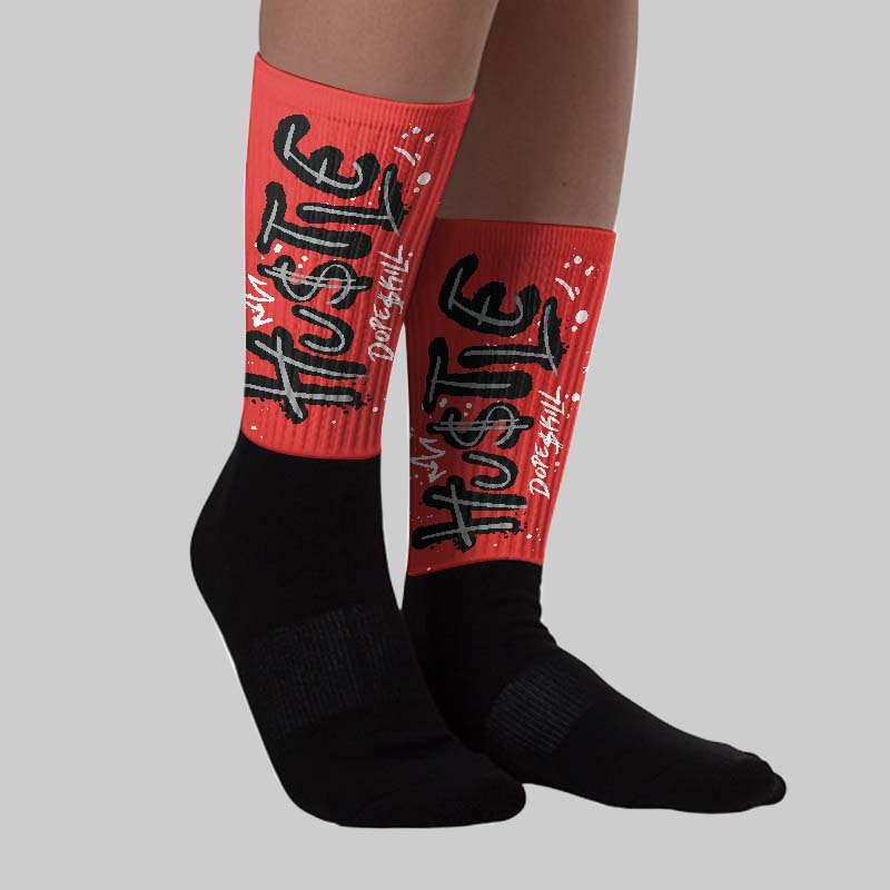Toro Bravo 4s DopeSkill Sublimated Socks Hustle Graphic