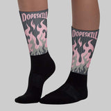Max 95 OG “Pink Foam” DopeSkill Sublimated Sock FIRE Graphic