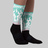 Igloo 11s DopeSkill Sublimated Sock FIRE Graphic