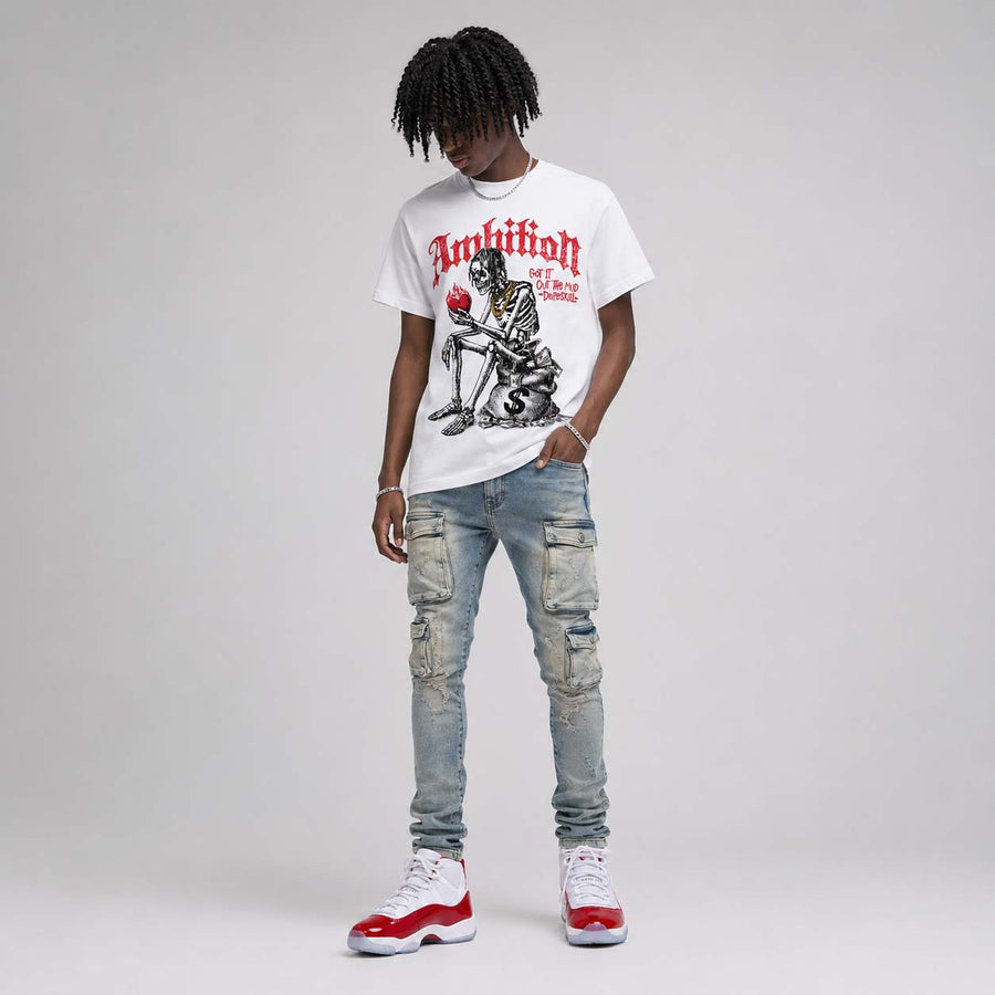 Cherry 11s DopeSkill T-Shirt Ambition Graphic