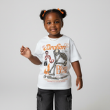 'Orange Citrus' 3s DopeSkill T-Shirt Broken Bones Graphic