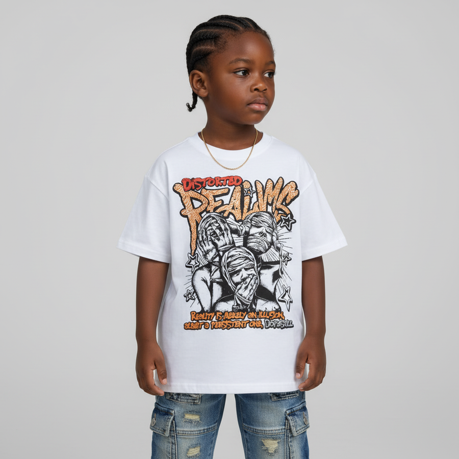 'Orange Citrus' 3s DopeSkill T-Shirt Distorted Realms Graphic