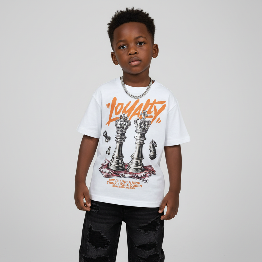'Orange Citrus' 3s DopeSkill T-Shirt Loyalty Graphic