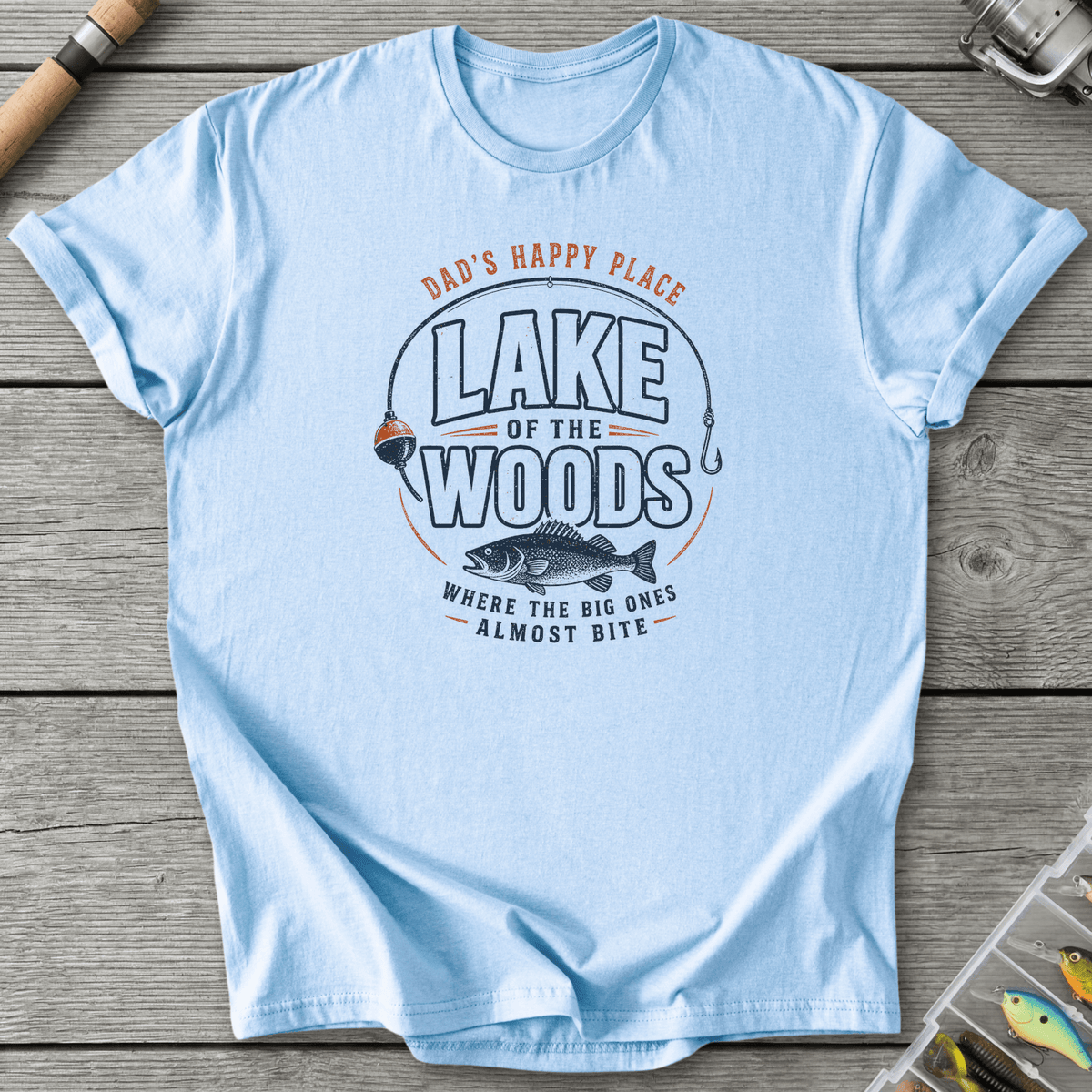 Dad Happy Place T-Shirt