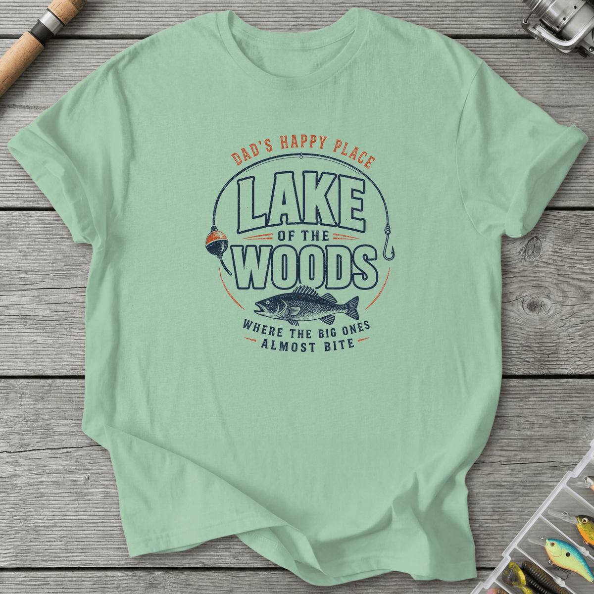 Dad Happy Place T-Shirt