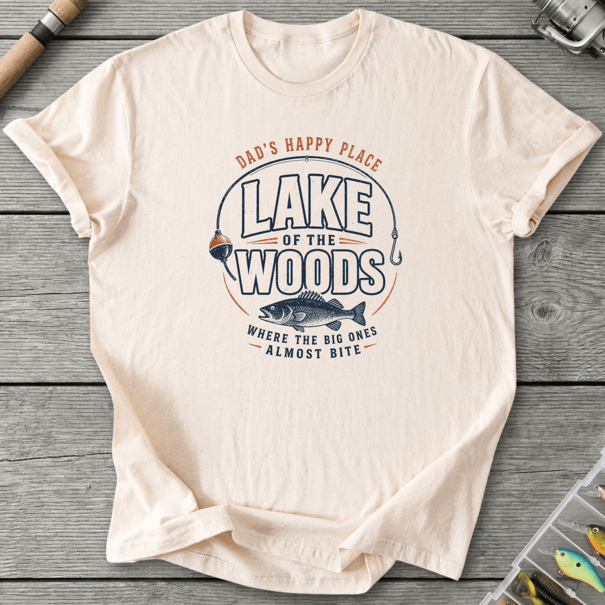 Dad Happy Place T-Shirt