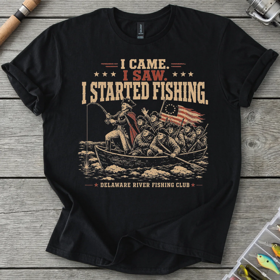 Delaware River Fishing T-Shirt