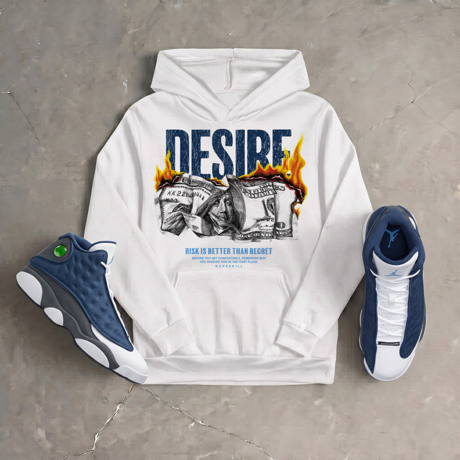 Flint 13s DopeSkill Hoodie Sweatshirt Desire Graphic