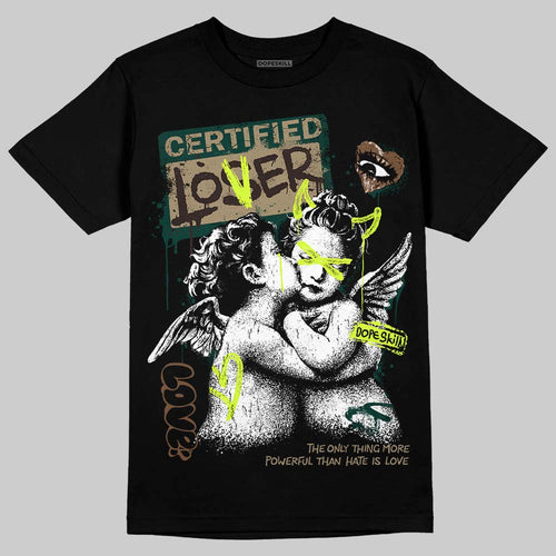 Foamposite One Green Camo DopeSkill T-Shirt Certified Lover Graphic
