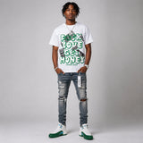 Bucks 12s DopeSkill T-Shirt F#ck Love Get Money Graphic