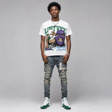 Bucks 12s DopeSkill Oversize Print T-Shirt Lust Vice Graphic