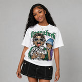 Bucks 12s DopeSkill Oversize Print T-Shirt Overstack Graphic