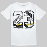 Tour Yellow 4s DopeSkill T-Shirt 23 with 4s Pattern Graphic