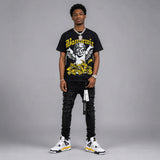 Tour Yellow 4s DopeSkill T-Shirt Bandemic Graphic