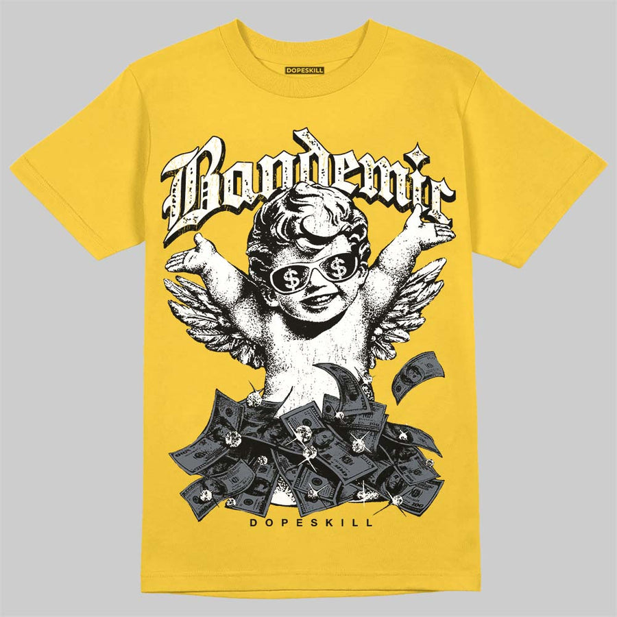 Tour Yellow 4s DopeSkill T-Shirt Bandemic Graphic