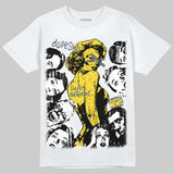 Tour Yellow 4s DopeSkill T-Shirt Built Different Graphic