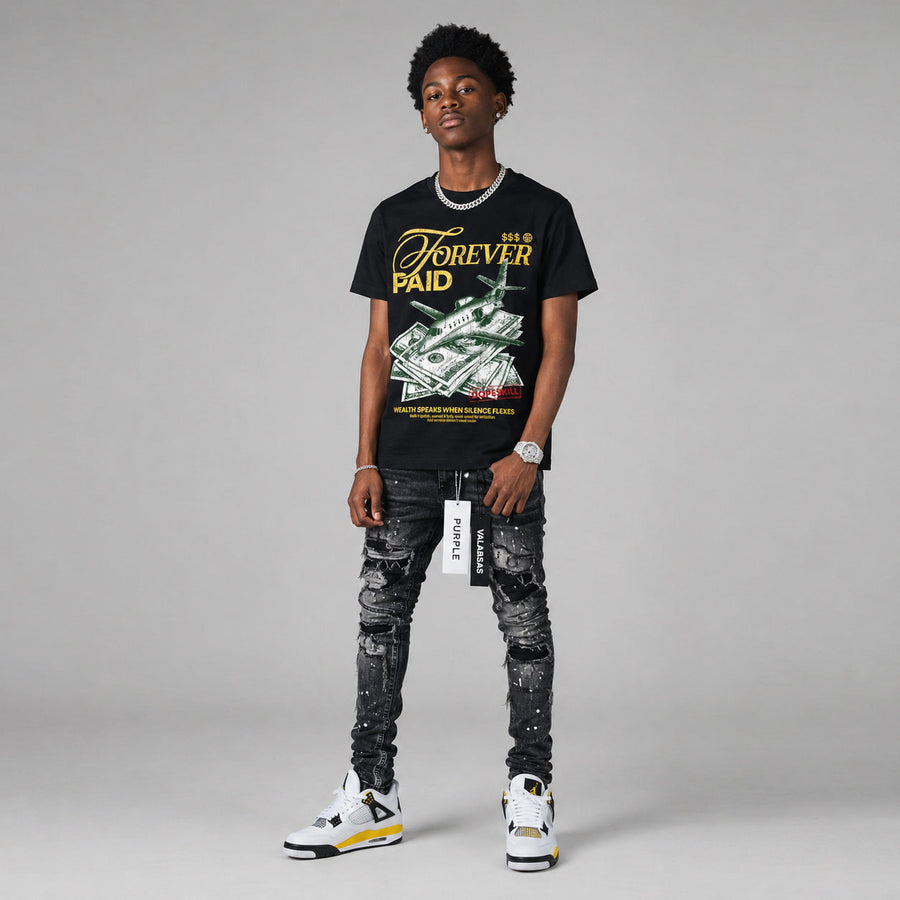 Tour Yellow 4s DopeSkill T-Shirt Forever Paid Graphic