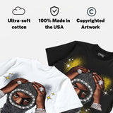 Tour Yellow 4s DopeSkill T-Shirt Key of Life Graphic