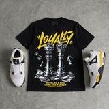 Tour Yellow 4s DopeSkill T-Shirt Loyalty Graphic