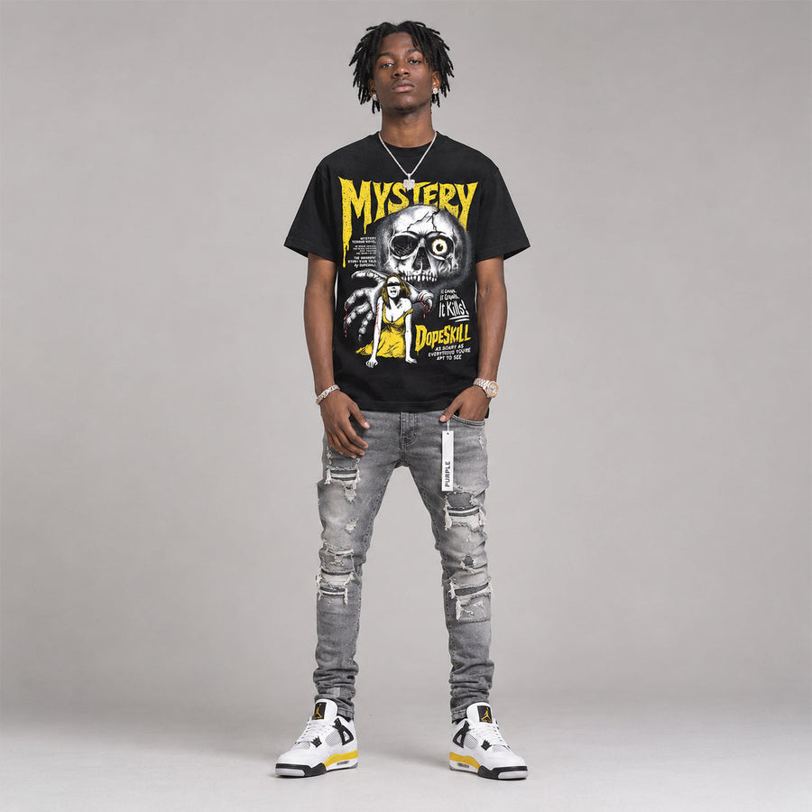 Tour Yellow 4s DopeSkill T-Shirt Mystery Ghostly Grasp Graphic