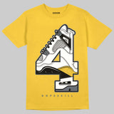 Tour Yellow 4s DopeSkill T-Shirt No.4 Graphic