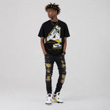 Tour Yellow 4s DopeSkill T-Shirt No.4 Graphic