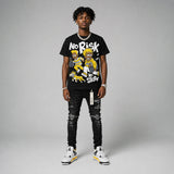 Tour Yellow 4s DopeSkill T-Shirt No Risk No Story Graphic