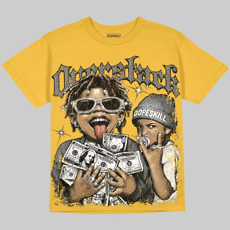 Tour Yellow 4s DopeSkill Oversize Print T-Shirt Overstack Graphic