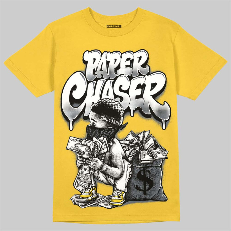 Tour Yellow 4s DopeSkill T-Shirt Paper Chaser Boy Graphic