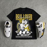 Tour Yellow 4s DopeSkill T-Shirt Real Lover Graphic